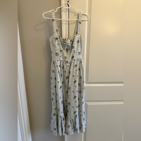 Reformation Maegan linen floral dress - Picture 3 of 5
